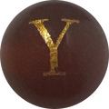 Red Onyx Initial Y