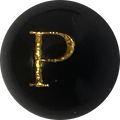 Black Onyx Initial P