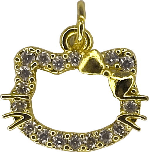Gold Pave Kitten