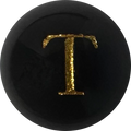 Black Onyx Initial T