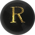 Black Onyx Initial R