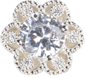 Zirconia Flower Diamond