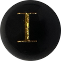 Black Onyx Initial I