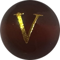 Red Onyx Initial V