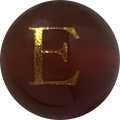 Red Onyx Initial E