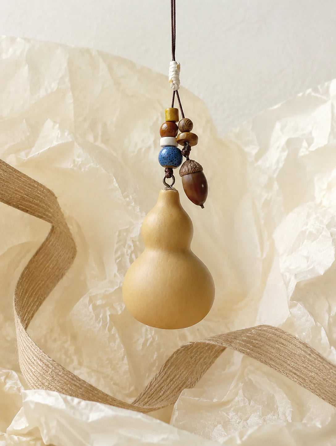 Gourd and Seed Phone Charm — gift styling