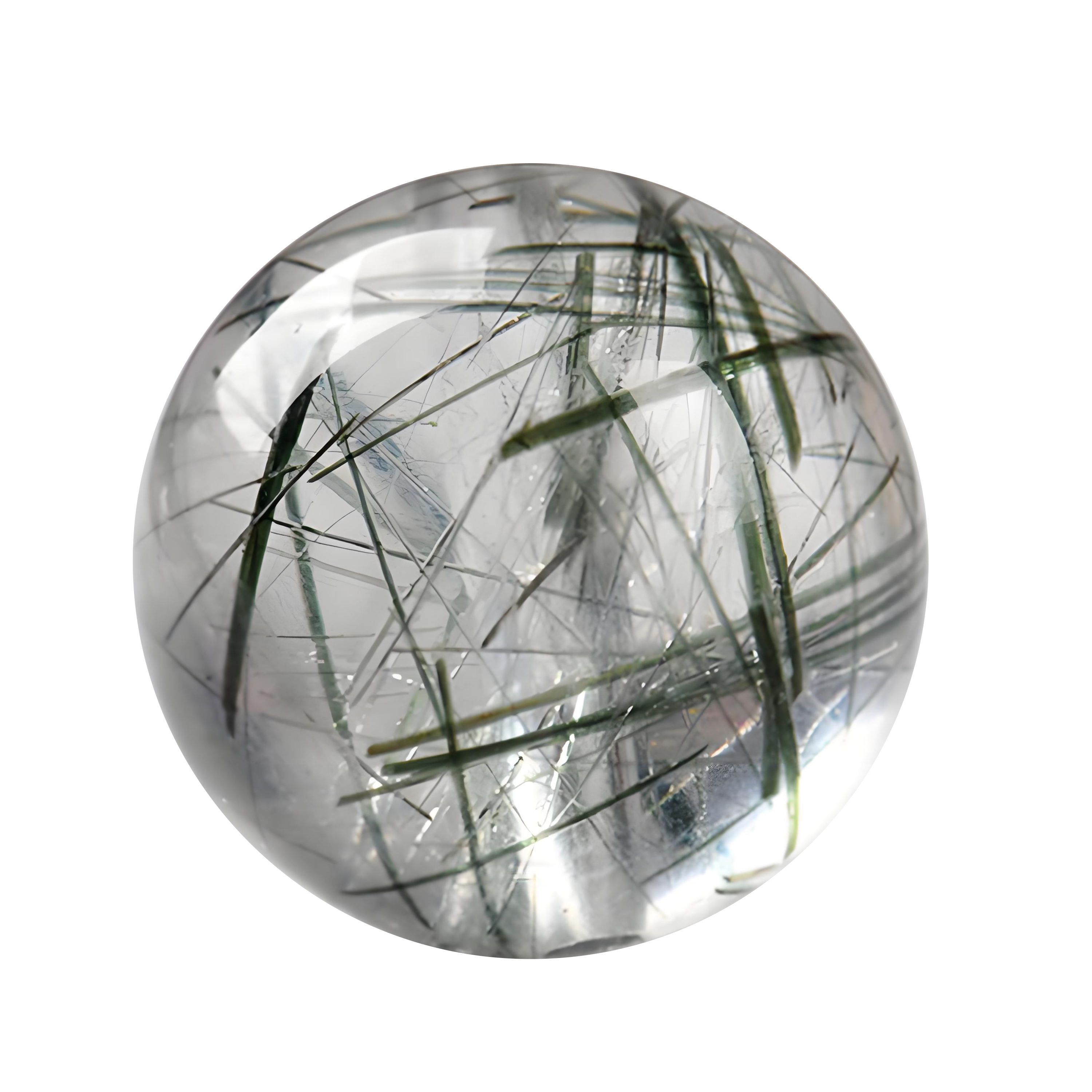 Green Rutilated Quartz