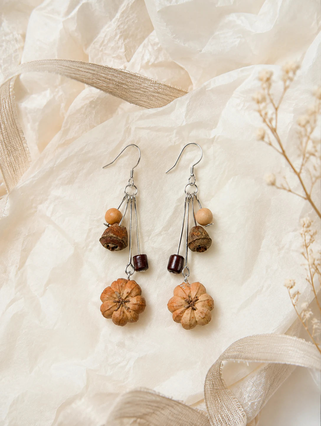 Mini Harvest Drop Earrings — gift styling